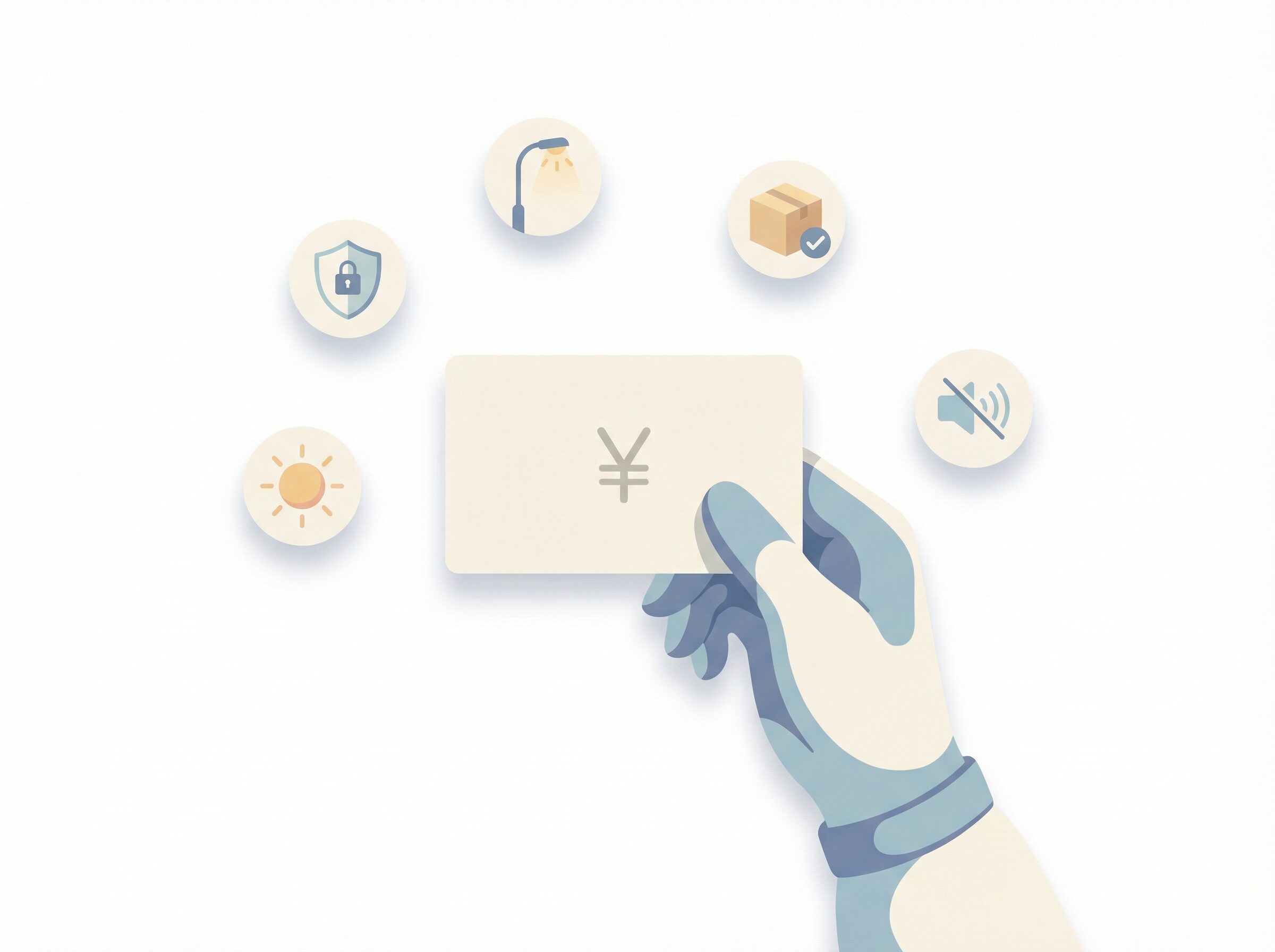 画像：家賃＋1万円なら何を買う？（質問カードイメージ）